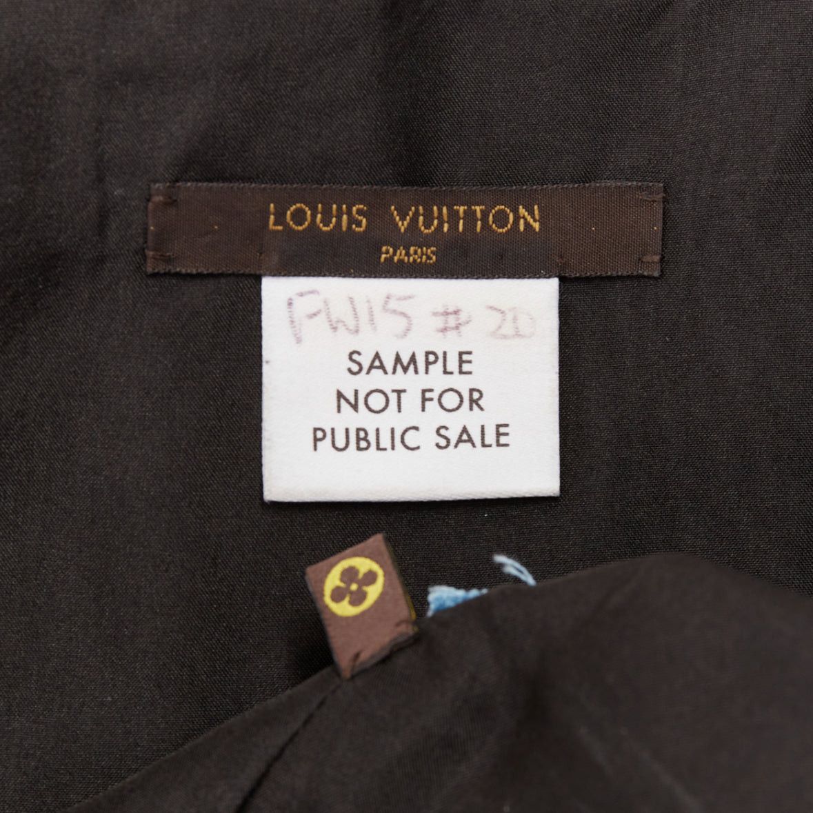 Louis Vuitton LOUIS VUITTON black leather logo zipper back yoke vest jacket Size S / US 4 / IT 40 - 9 Thumbnail