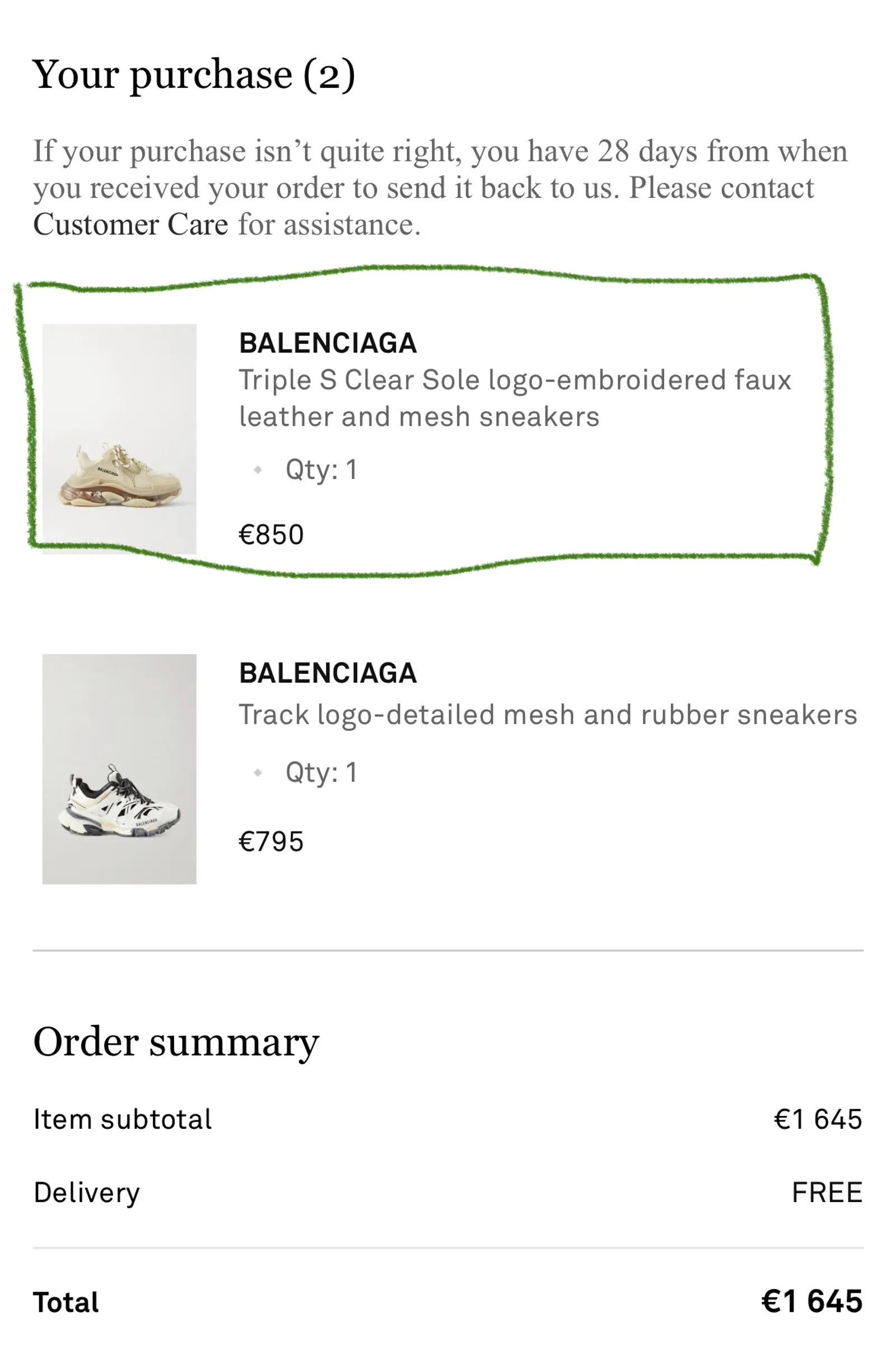 Balenciaga Balenciaga Balenciaga Triple S sneakers Sneakers Size US 7 / IT 37 - 8 Thumbnail