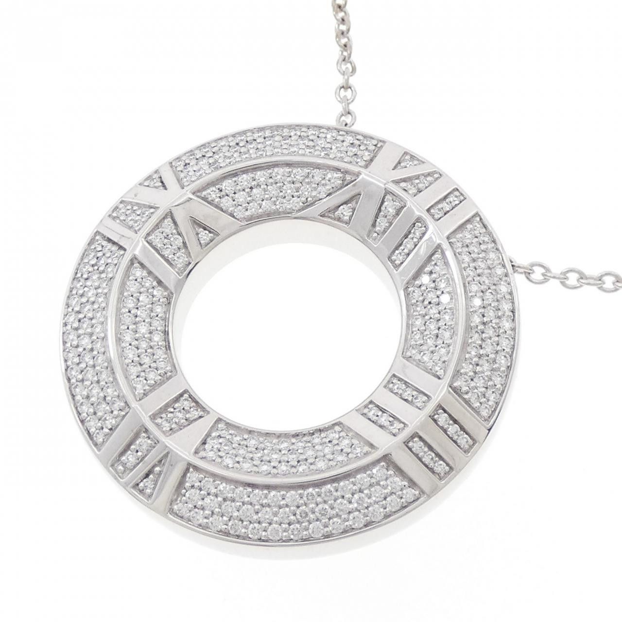 Tiffany & Co. Tiffany & Co. Tiffany Atlas X Closed Circle Au750 Necklace Metal Necklace 67757173 DUTY FREE for USA Size ONE SIZE - 3 Thumbnail