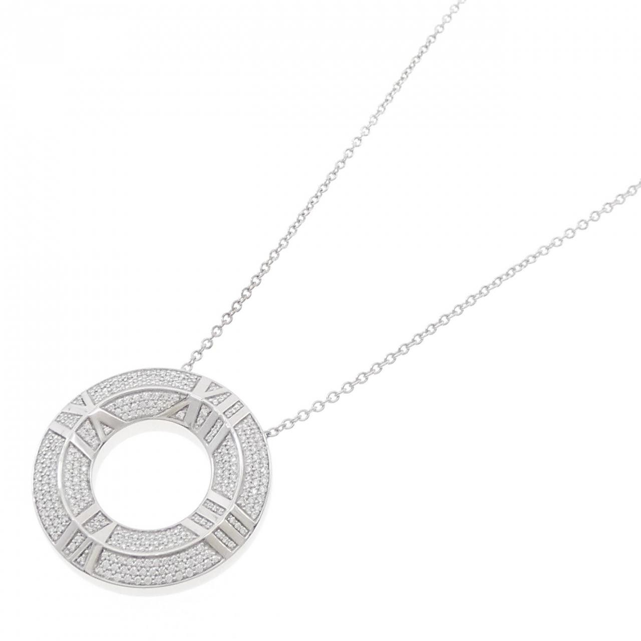 Tiffany & Co. Tiffany & Co. Tiffany Atlas X Closed Circle Au750 Necklace Metal Necklace 67757173 DUTY FREE for USA Size ONE SIZE - 2 Thumbnail