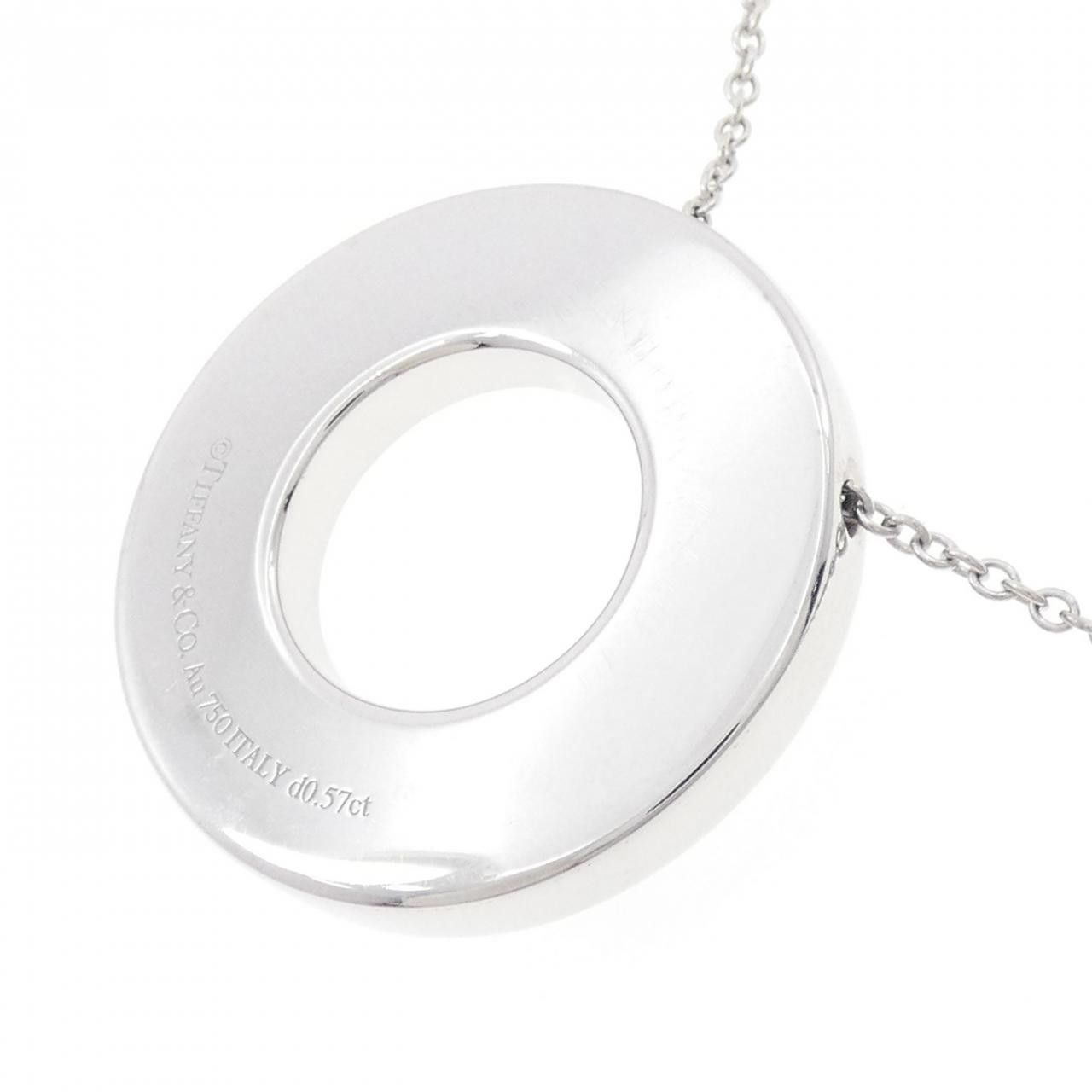 Tiffany & Co. Tiffany & Co. Tiffany Atlas X Closed Circle Au750 Necklace Metal Necklace 67757173 DUTY FREE for USA Size ONE SIZE - 4 Thumbnail
