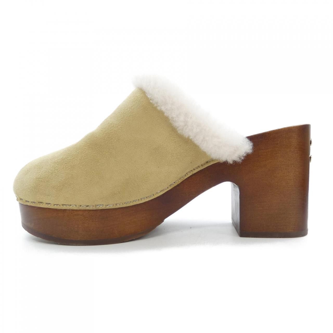 Chanel Chanel Chanel Crumpled Sheepskin Sandals Leather Shoes G35368B14075 DUTY FREE for USA Size ONE SIZE - 2 Thumbnail
