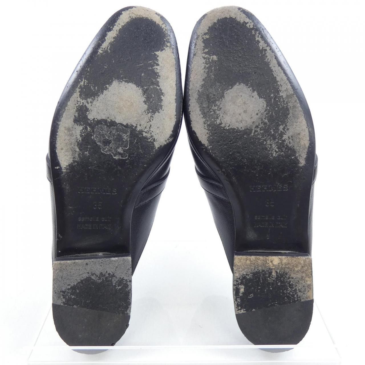 Hermes Hermes Hermes Chevre Sandals Leather Shoes DUTY FREE for USA Size ONE SIZE - 4 Thumbnail