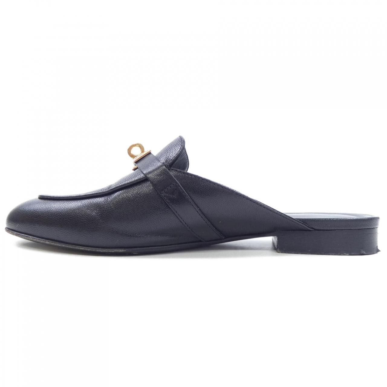 Hermes Hermes Hermes Chevre Sandals Leather Shoes DUTY FREE for USA Size ONE SIZE - 2 Thumbnail