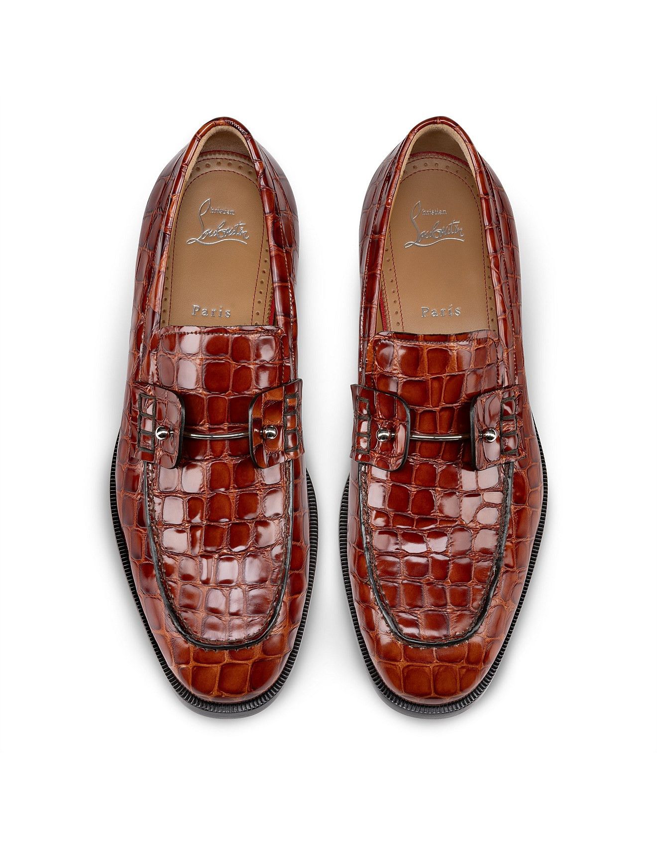 Christian Louboutin CHAMBELIMOC FLAT CALF ALI SOFT Size US 8 / EU 41 - 3 Thumbnail