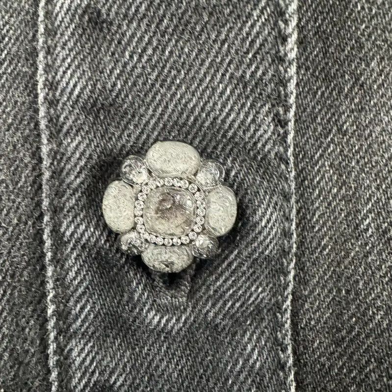 Chanel Chanel Black Cotton Women's Jacket 0089 Size M / US 6-8 / IT 42-44 - 5 Thumbnail