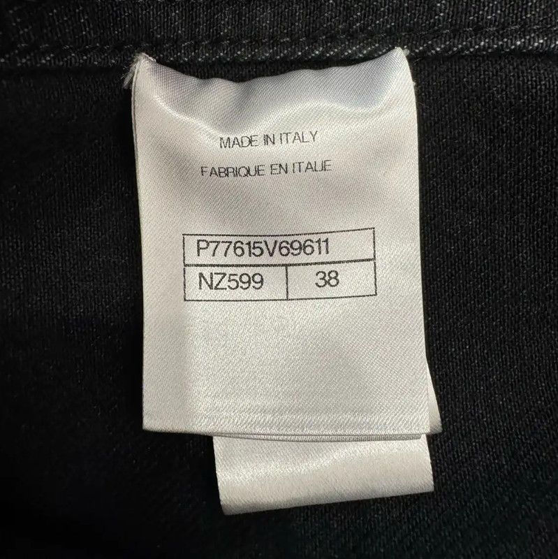 Chanel Chanel Black Cotton Women's Jacket 0089 Size M / US 6-8 / IT 42-44 - 7 Thumbnail