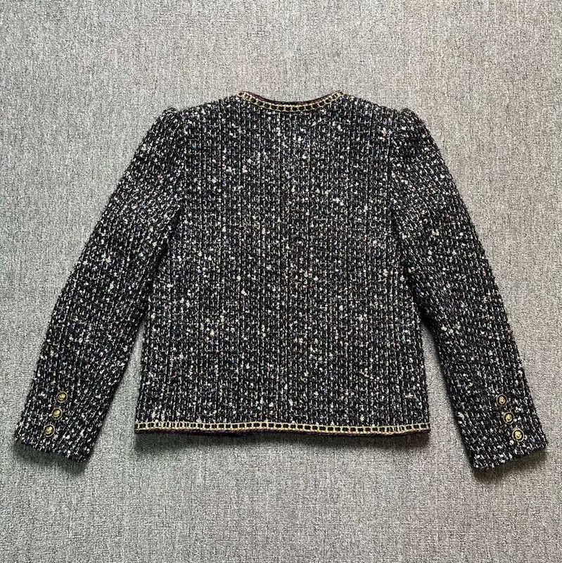 Chanel Chanel Deep Blue Silk Women's Jacket 0089 Size S / US 4 / IT 40 - 2 Thumbnail