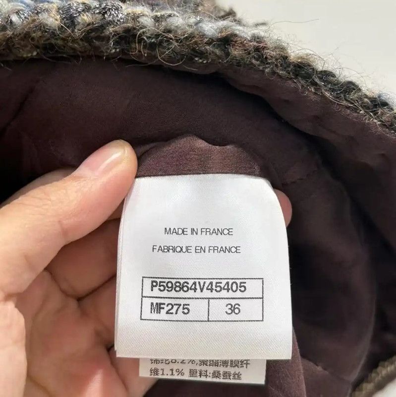 Chanel Chanel Multicolor Women's Jacket for Spring/Fall 0089 Size ONE SIZE - 7 Thumbnail