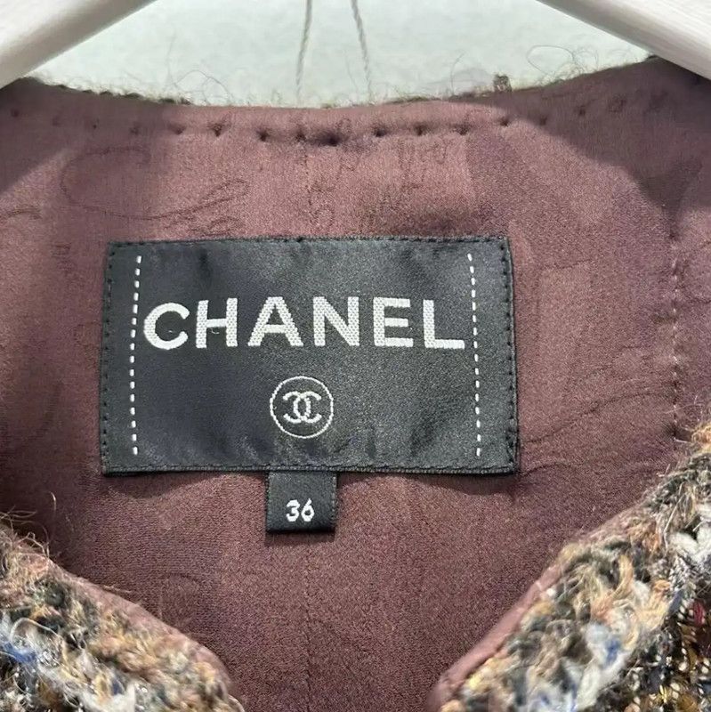 Chanel Chanel Multicolor Women's Jacket for Spring/Fall 0089 Size ONE SIZE - 6 Thumbnail