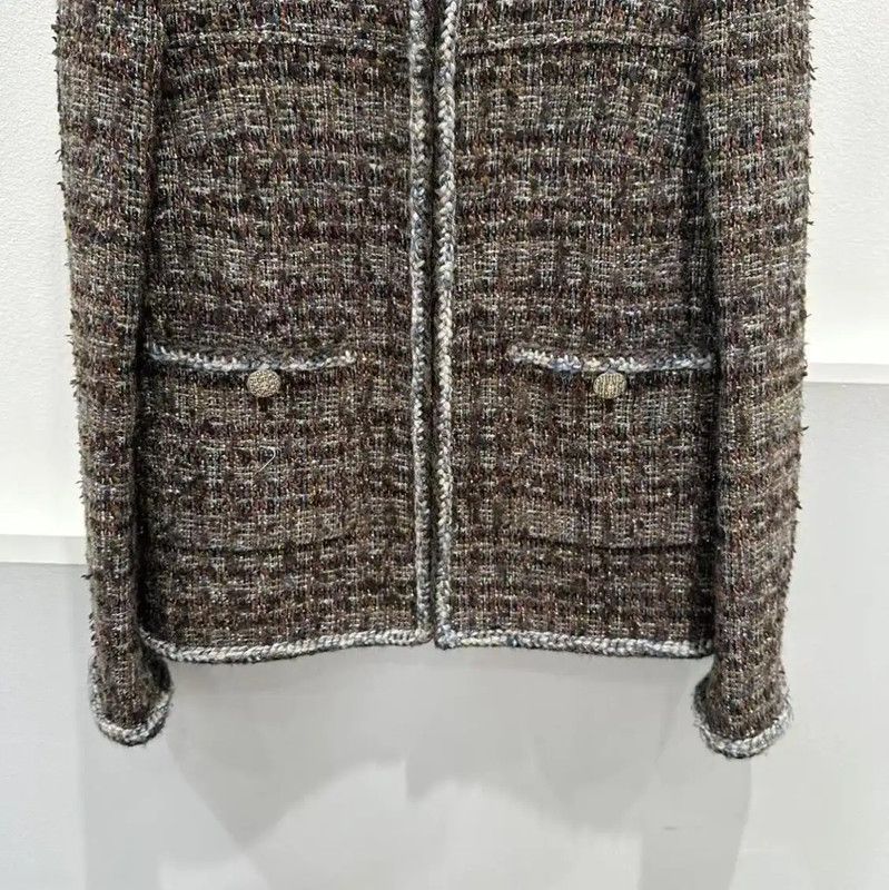 Chanel Chanel Multicolor Women's Jacket for Spring/Fall 0089 Size ONE SIZE - 4 Thumbnail