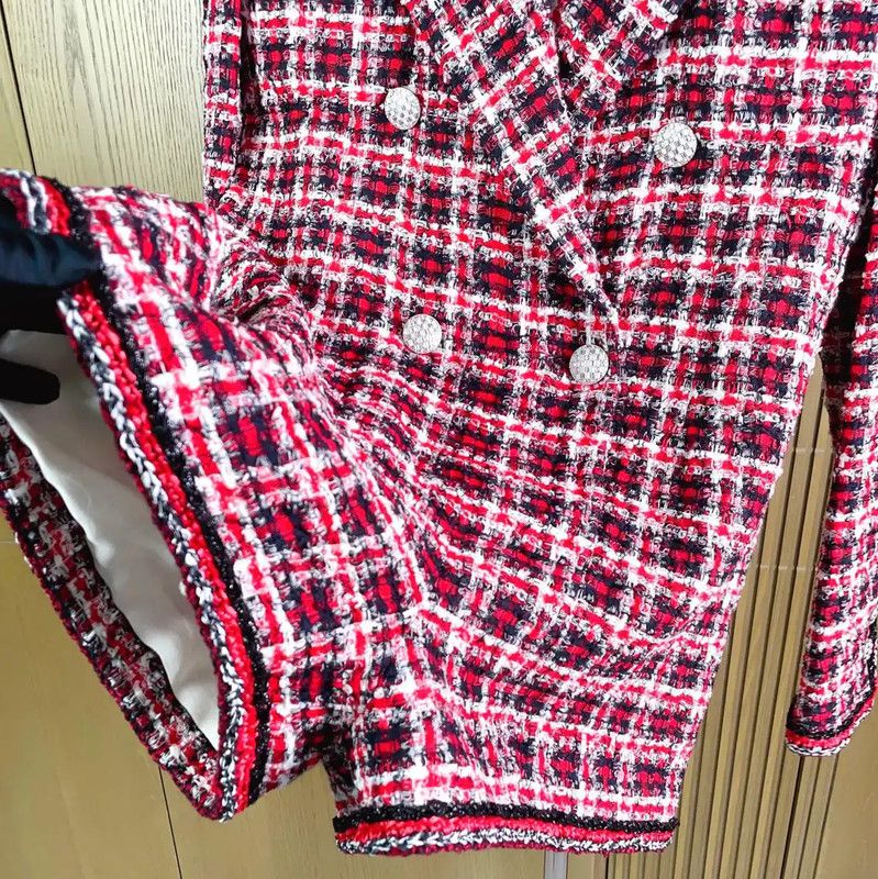Chanel Chanel Color Block Wool Blend Women's Jacket 0089 Size S / US 4 / IT 40 - 6 Thumbnail