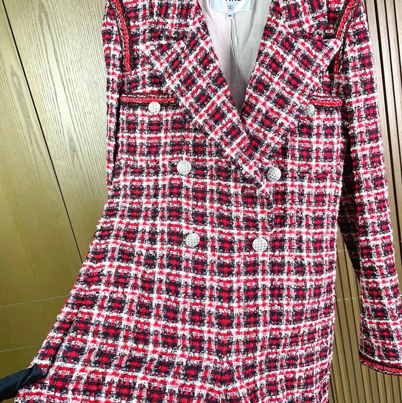 Chanel Chanel Colorblock Wool Blend Jacket 0089 Size M / US 6-8 / IT 42-44 - 6 Thumbnail