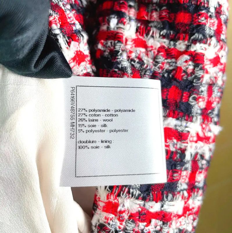 Chanel Chanel Colorblock Wool Blend Jacket 0089 Size M / US 6-8 / IT 42-44 - 10 Thumbnail