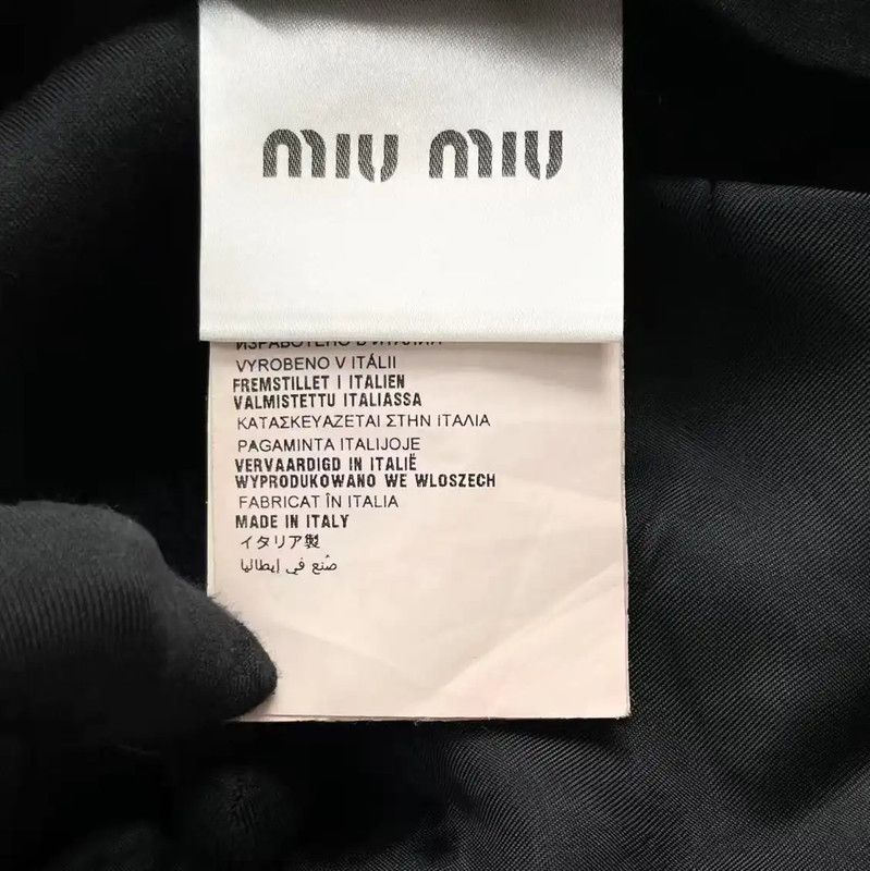 Miu Miu Miu Miu Black Casual Trousers for Women 0089 Size 30" / US 8 / IT 44 - 5 Thumbnail