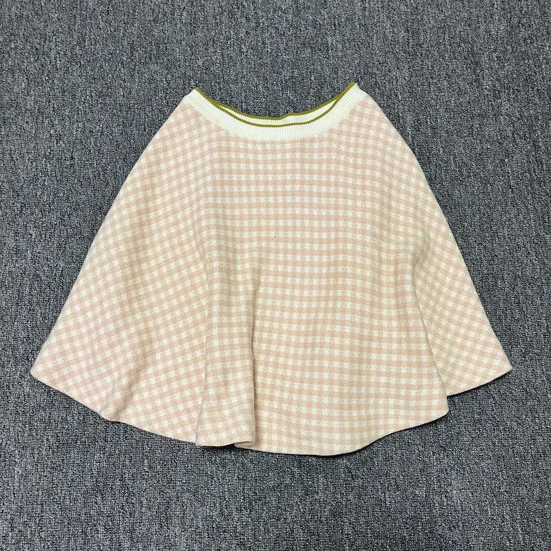 Miu Miu Miu Miu Summer Pink Cotton Skirt 0089 Size 24" / US 00 / IT 34 - 2 Thumbnail