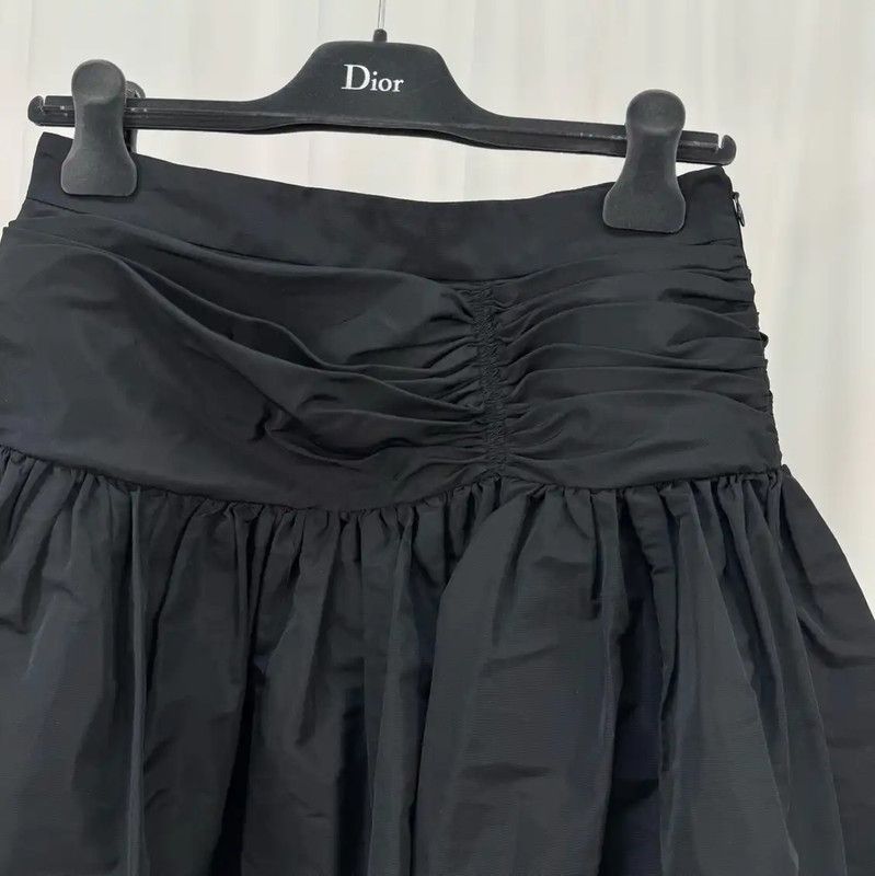 Miu Miu Miu Miu Black Pleated Skirt in XL Size 0089 Size 42" / US 20 - 3 Thumbnail