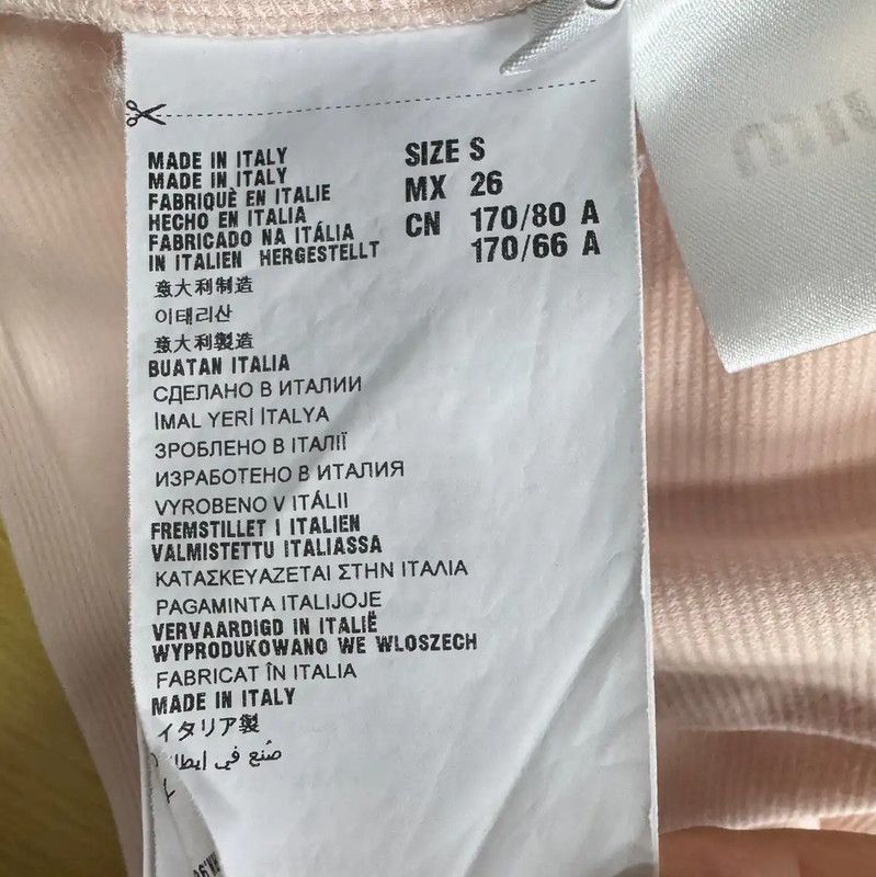 Miu Miu Miu Miu Pink Cotton Women's Dress 0089 Size S / US 4 / IT 40 - 4 Thumbnail