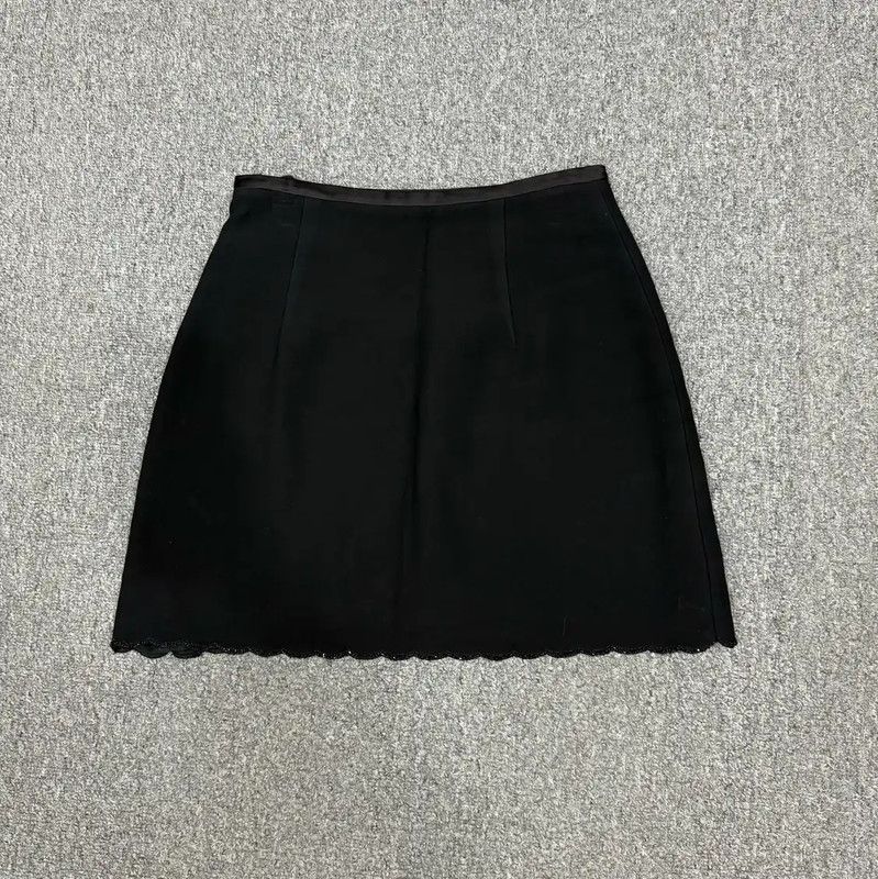 Miu Miu Miu Miu Black Cotton Ladies Skirt Size S 0089 Size 23" - 2 Thumbnail