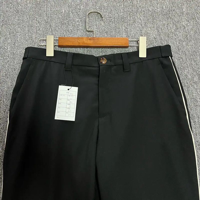 Miu Miu Miu Miu Black Wool Casual Trousers for Summer 0089 Size 28" / US 6 / IT 42 - 3 Thumbnail