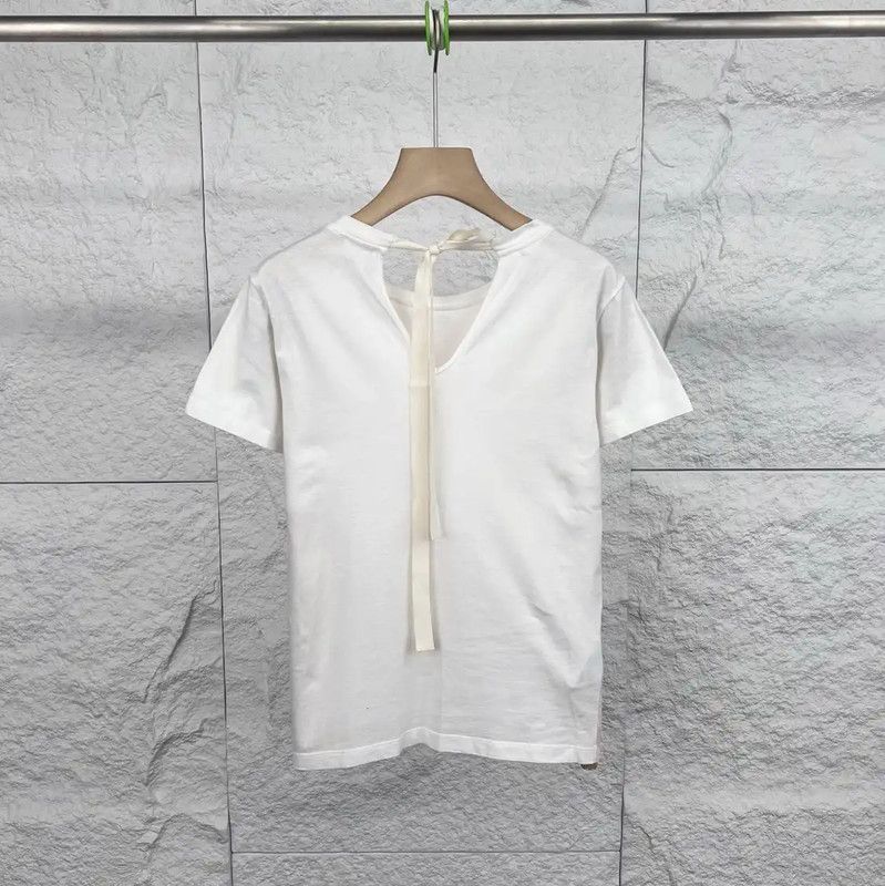 Miu Miu Miu Miu Pink Cotton T-Shirt for Women 0089 Size XS / US 0-2 / IT 36-38 - 2 Thumbnail