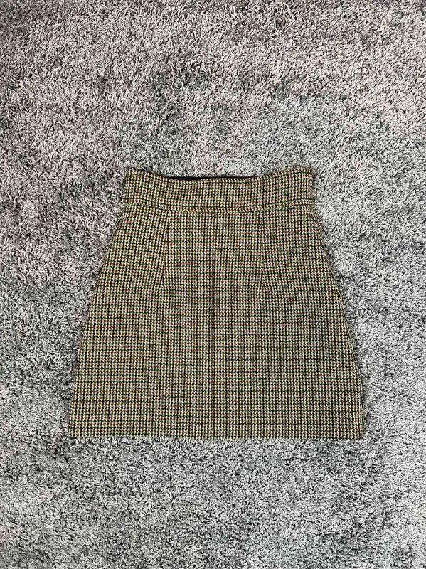 Miu Miu Miu Miu White Cotton Women's Skirt 0089 Size 23" - 2 Thumbnail