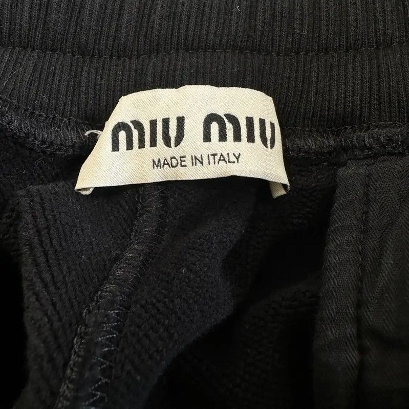 Miu Miu Miu Miu Black Casual Cotton Shorts for Women 0089 Size 23" - 7 Thumbnail