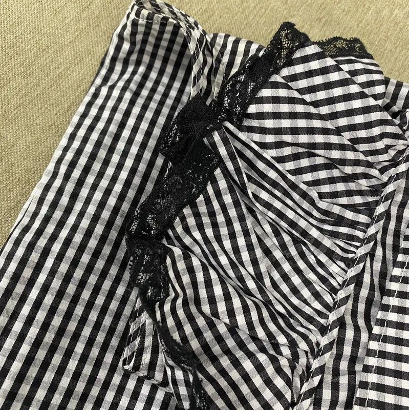 Miu Miu Miu Miu Sleeveless Checkered Blouse for Summer 0089 Size XS / US 0-2 / IT 36-38 - 8 Thumbnail