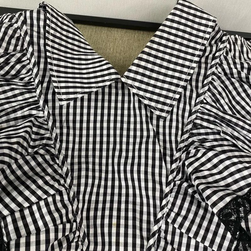 Miu Miu Miu Miu Sleeveless Checkered Blouse for Summer 0089 Size XS / US 0-2 / IT 36-38 - 10 Thumbnail