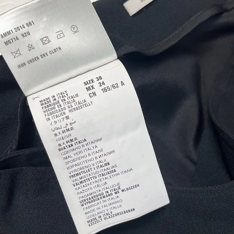 Miu Miu Miu Miu Summer Black Short Skirt 0089 Size 23" - 8 Thumbnail