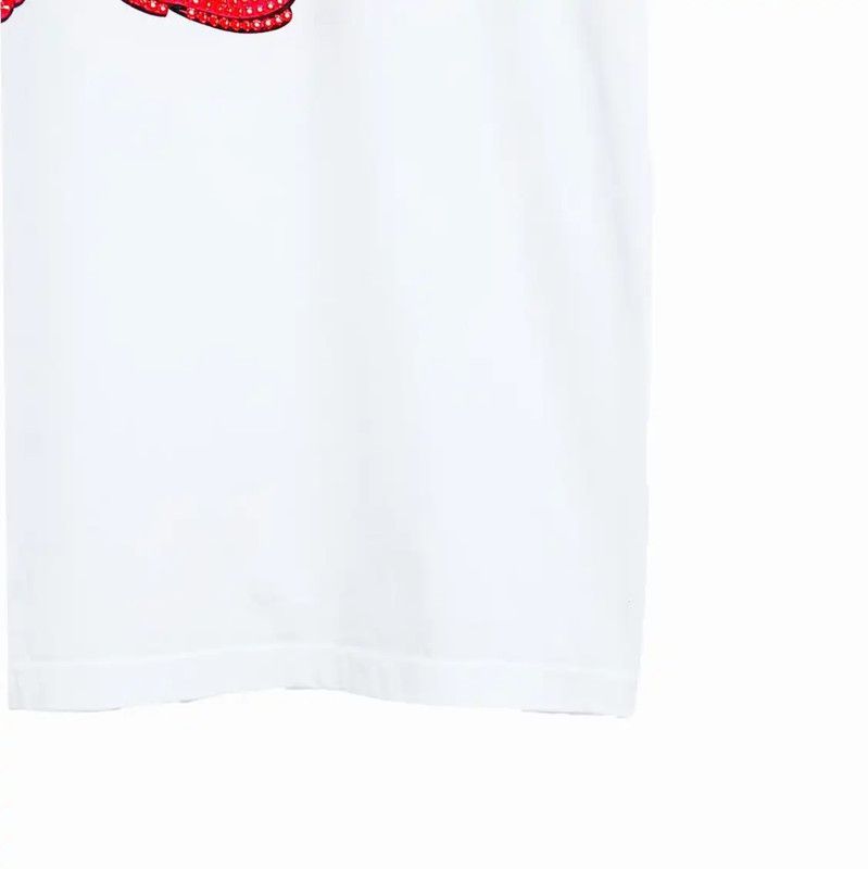 Miu Miu Miu Miu White Cotton XS T-Shirt with Mickey Mouse 0089 Size XS / US 0-2 / IT 36-38 - 5 Thumbnail