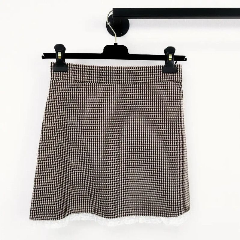 Miu Miu Miu Miu XS Women's Multi-Color Skirt 0089 Size 22" - 2 Thumbnail