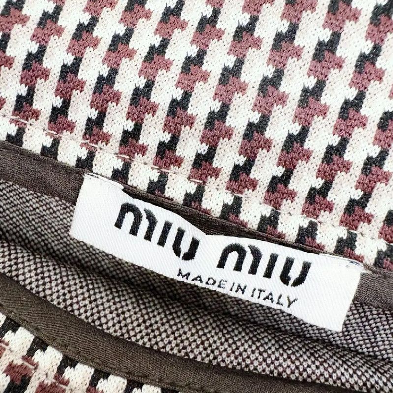 Miu Miu Miu Miu XS Women's Multi-Color Skirt 0089 Size 22" - 3 Thumbnail