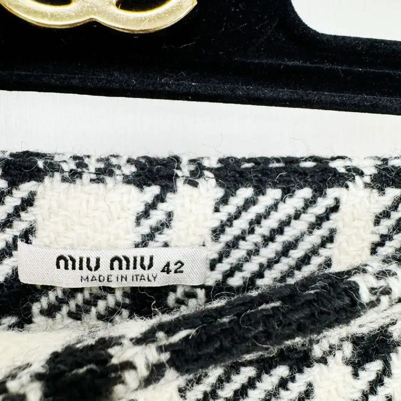 Miu Miu Miu Miu Multicolor Women's Skirt for Spring/Fall 0089 Size 38" / US 16 / IT 52 - 2 Thumbnail