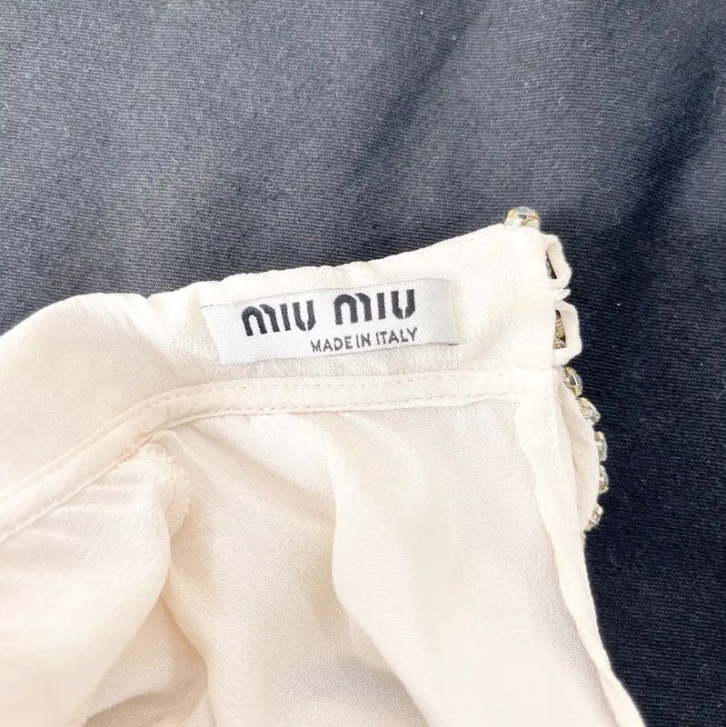 Miu Miu Miu Miu Pale Pink Women's Shirt 0089 Size S / US 4 / IT 40 - 7 Thumbnail
