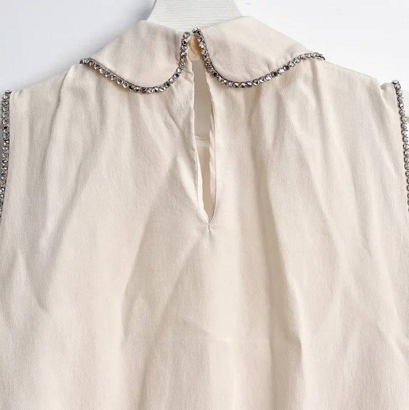 Miu Miu Miu Miu Pale Pink Women's Shirt 0089 Size S / US 4 / IT 40 - 6 Thumbnail