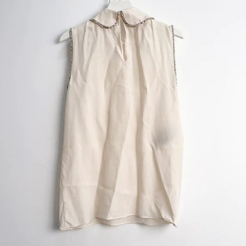 Miu Miu Miu Miu Pale Pink Women's Shirt 0089 Size S / US 4 / IT 40 - 5 Thumbnail