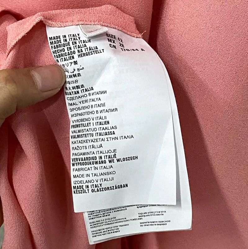 Miu Miu Miu Miu Summer Pink Dress with Beaded Collar 0089 Size ONE SIZE - 7 Thumbnail