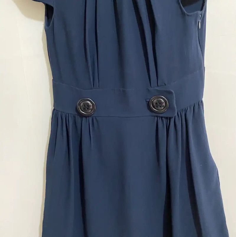Miu Miu Miu Miu A-Line Dress in Dark Blue 0089 Size M / US 6-8 / IT 42-44 - 5 Thumbnail