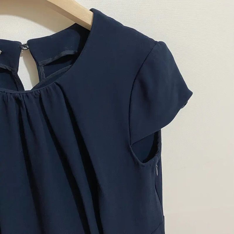 Miu Miu Miu Miu A-Line Dress in Dark Blue 0089 Size M / US 6-8 / IT 42-44 - 3 Thumbnail