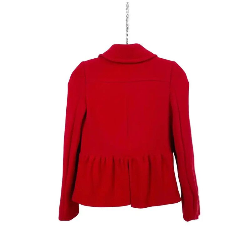 Miu Miu Miu Miu Red Women’s Jacket 0089 Size ONE SIZE - 2 Thumbnail