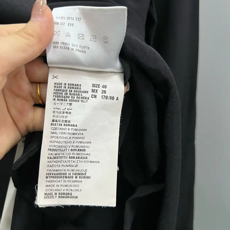 Miu Miu Miu Miu Black Cotton Long Sleeve Shirt 0089 Size ONE SIZE - 3 Thumbnail