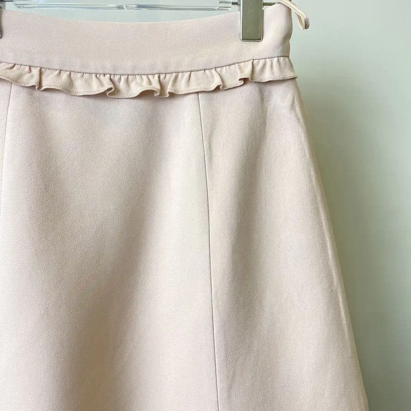Miu Miu Miu Miu Pink Cotton Women's Skirt 0089 Size 23" - 3 Thumbnail