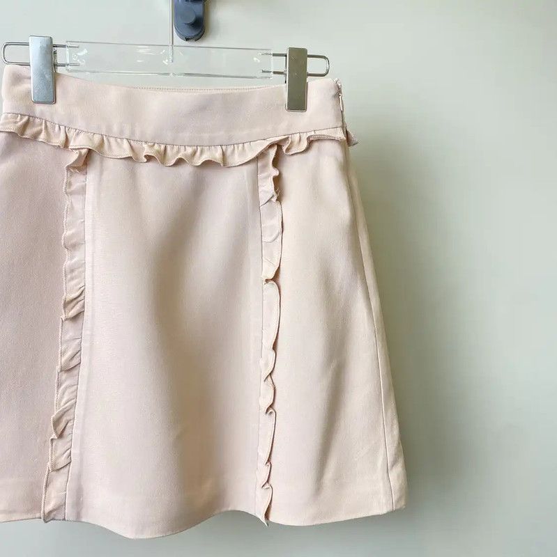 Miu Miu Miu Miu Pink Cotton Women's Skirt 0089 Size 23" - 4 Thumbnail
