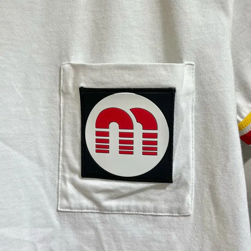 Miu Miu Miu Miu White Cotton Women's T-Shirt 0089 Size XS / US 0-2 / IT 36-38 - 4 Thumbnail