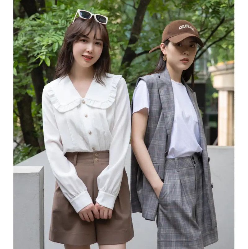 Miu Miu Miu Miu White Silk Blouse with Ruffles 0089 Size M / US 6-8 / IT 42-44 - 8 Thumbnail