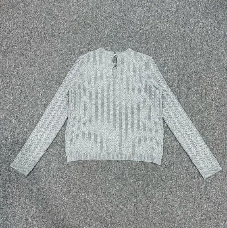 Miu Miu Miu Miu Grey Wool Sweater for Women 0089 Size S / US 4 / IT 40 - 2 Thumbnail