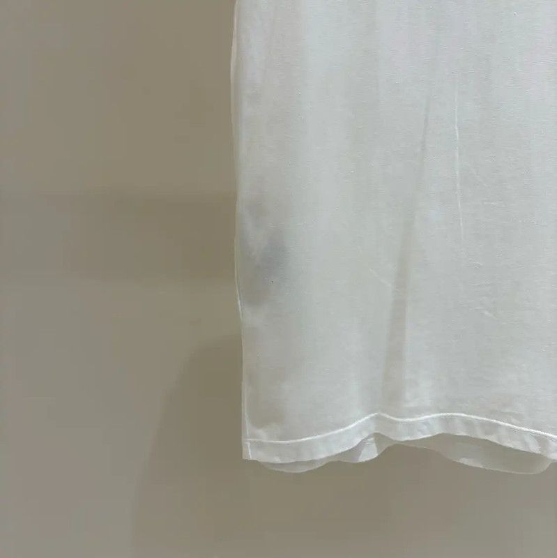 Miu Miu Miu Miu Summer White Cotton Short Sleeve Tee 0089 Size M / US 6-8 / IT 42-44 - 3 Thumbnail