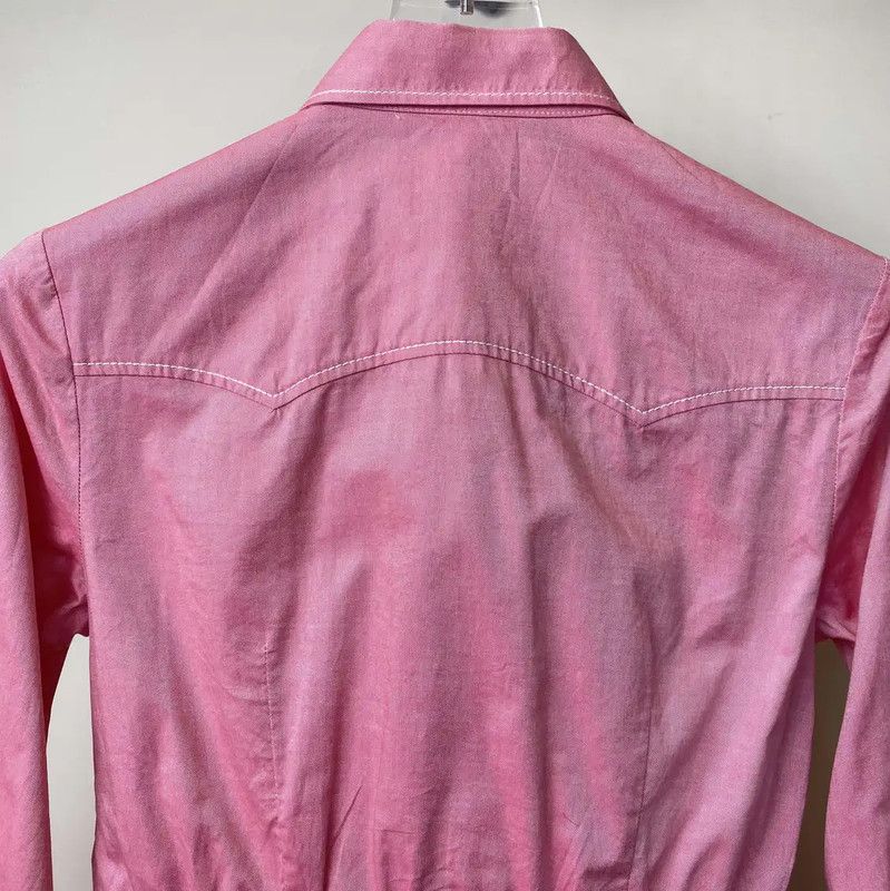 Miu Miu Miu Miu Pink Cotton Women's Shirt 0089 Size S / US 4 / IT 40 - 4 Thumbnail