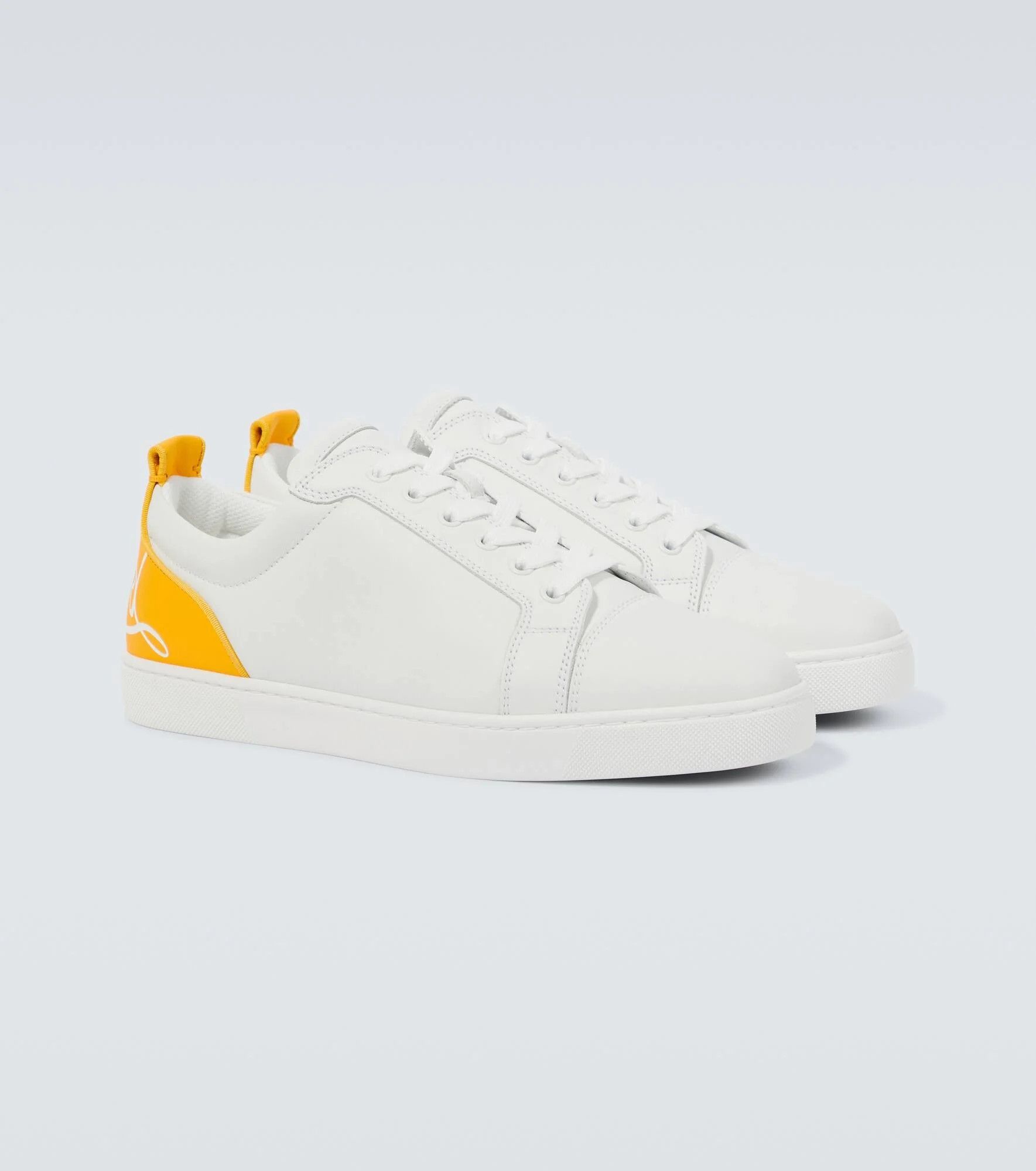 Christian Louboutin fun louis junior in white /yellow Size US 9 / EU 42 - 5 Thumbnail